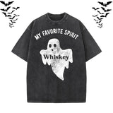 My Favorite Spirit Whiskey Ghost T-shirt