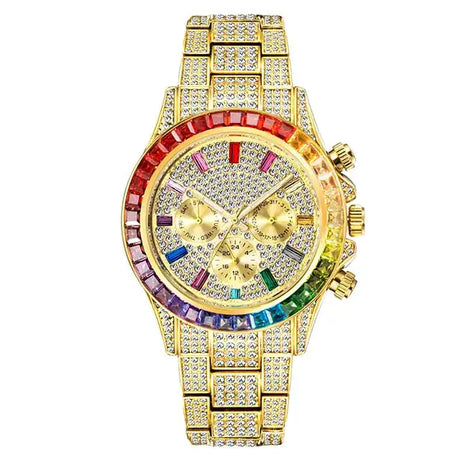 Diamond Calendar Watches - Lootquake