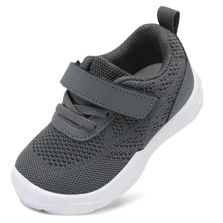 BARERUN TBarefoot Shoes Toddler Toddler Girl Sneakers Toddler Shoes Shoes for Kids Breathable Sport Shoes for Girls Boys School Shoes for Toddler Grey Toddler Size 9 - Lootquake