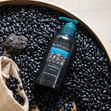 Champú revitalizante para el cabello con frijoles negros