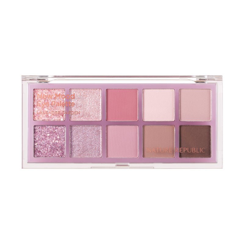 Nueva paleta de sombras de ojos Mood 04 Jardín Lavanda