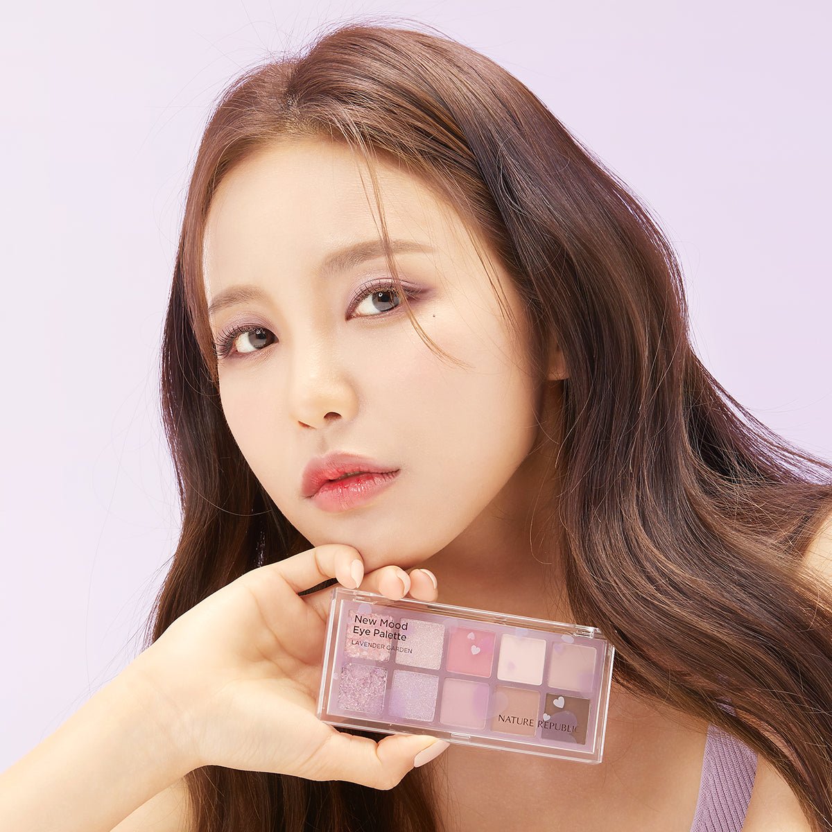 Nueva paleta de sombras de ojos Mood 04 Jardín Lavanda