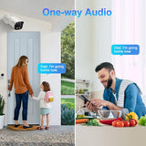 8MP IP Camera: Crystal Clear 4K Resolution, Enhanced Audio, Night Vision