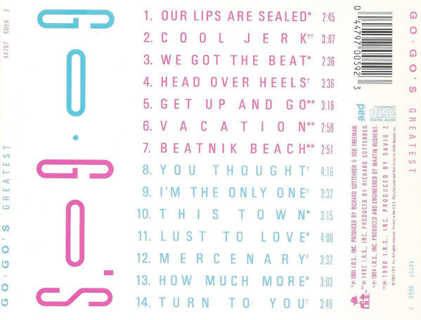 Greatest (CD) | Excellent (EX) Near Mint (NM)