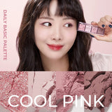Paleta de sombras de ojos Daily Basic 03 Cool Pink