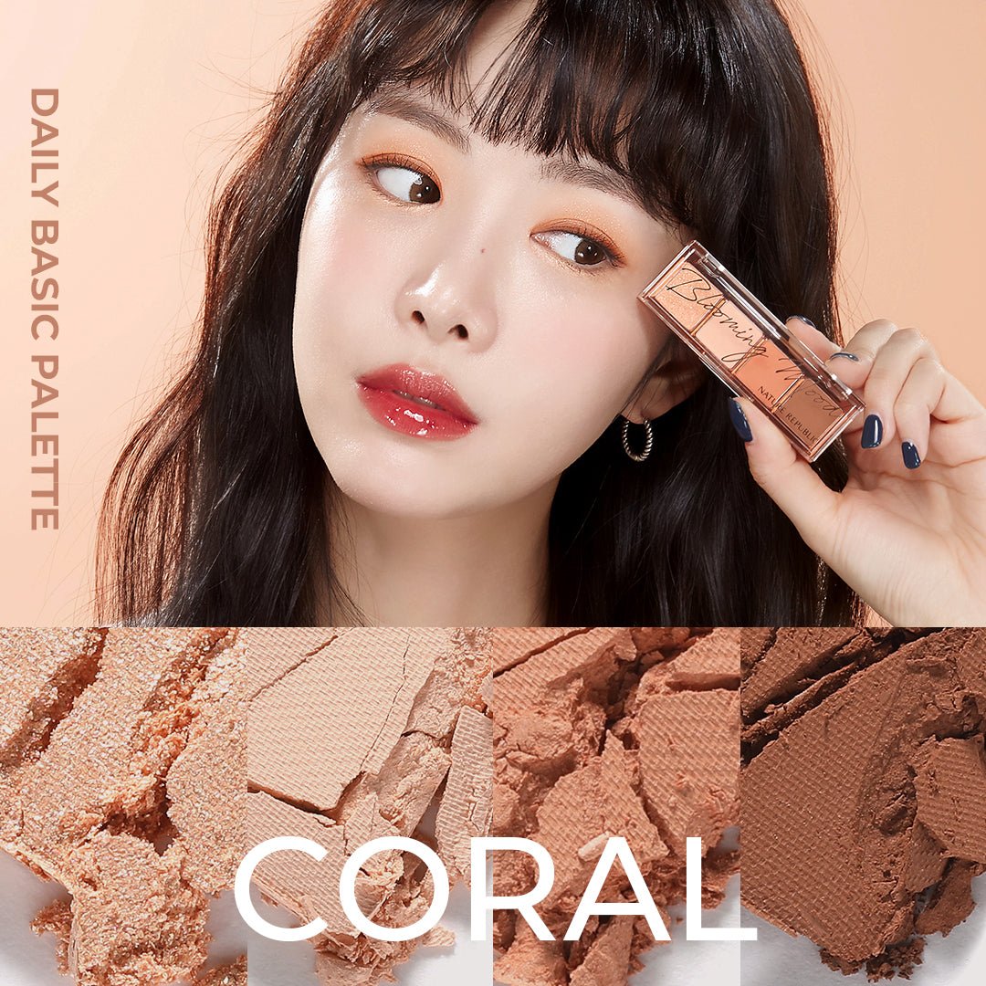 Paleta de sombras de ojos Daily Basic 04 Coral