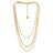 Léwind Gold/Silver Layered Necklaces for Women Dainty 18K Gold Plated Choker Necklaces for Women Trendy Layering Herringbone Box Snake Paperclip Chain Fashion Jewelry Set - Lootquake
