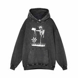 No Gods No Masters Water the Flowers Print Hoodie