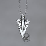 Nordic Spear Of Odin Stainless Steel Viking Pendant