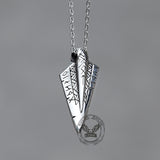 Nordic Spear Of Odin Stainless Steel Viking Pendant