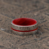 Norse Viking Runes Stainless Steel Ring
