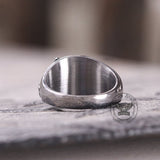 Norse Wolf Stainless Steel Animal Ring