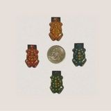 Nostalgic 1950s Spotted Frog Tin Clicker Noisemaker Toy