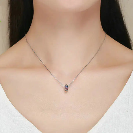 S925 Rainbow Sterling Silver Beads for DIY Necklaces - Lootquake