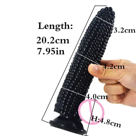 Corn-Style Realistic Masturbator and Anal Plug - Lootquake