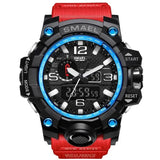 SMAEL Brand Men Sports Watches Dual Display - Lootquake