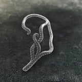 Octopus Tentacles Stainless Steel Ear Cuffs