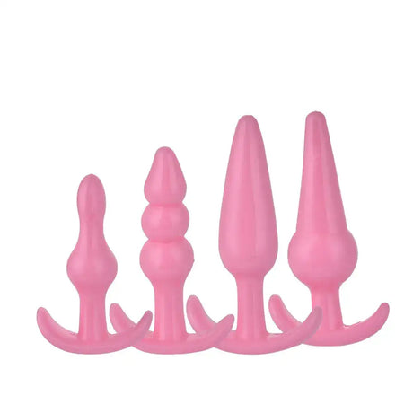 Women's Anal Beads and Plug Set - 4 Pieces - Lootquake
