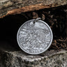 One Place Pirate Zinc Alloy Skull Hobo Nickel Pendant