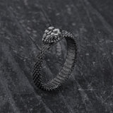 Ouroboros Snake Stainless Steel Ring