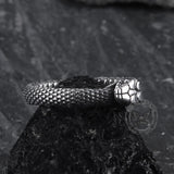 Ouroboros Snake Stainless Steel Ring