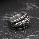 Ouroboros Stainless Steel Mythology Ring