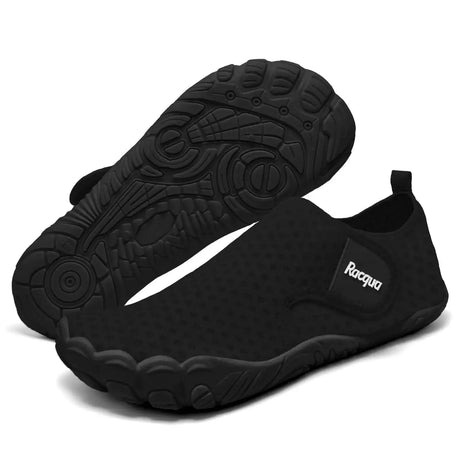 Racqua Water Shoes for Women Beach Shoes Men Pool Shoes for Women Mens Water Shoes Black 6 Women/5 Men - Lootquake
