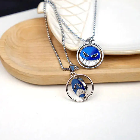 Ace Necklace for Women Men Anime Metal Necklaces Jewelry - Lootquake
