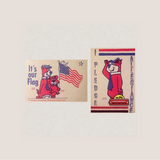 Patriotic Bicentennial Yogi Bear Stickers from 1975