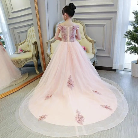 Long Flower Girl Dresses - Lootquake