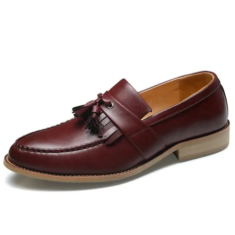 Men's Spring Dress Shoes - Stylish Pointed Oxford Shoes - Lootquake