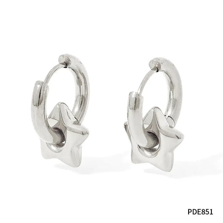XINGX Earrings Stainless Steel Glossy Earrings - Lootquake