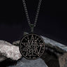 Pentagram Seal Of Solomon Stainless Steel Necklace
