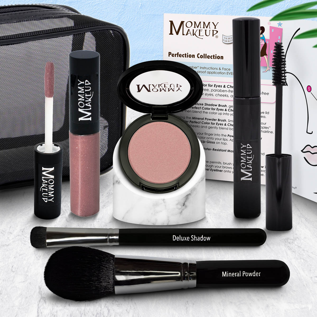 Colección Perfection | Set de maquillaje personalizable, sin talco ni silicona: elige tus propios tonos