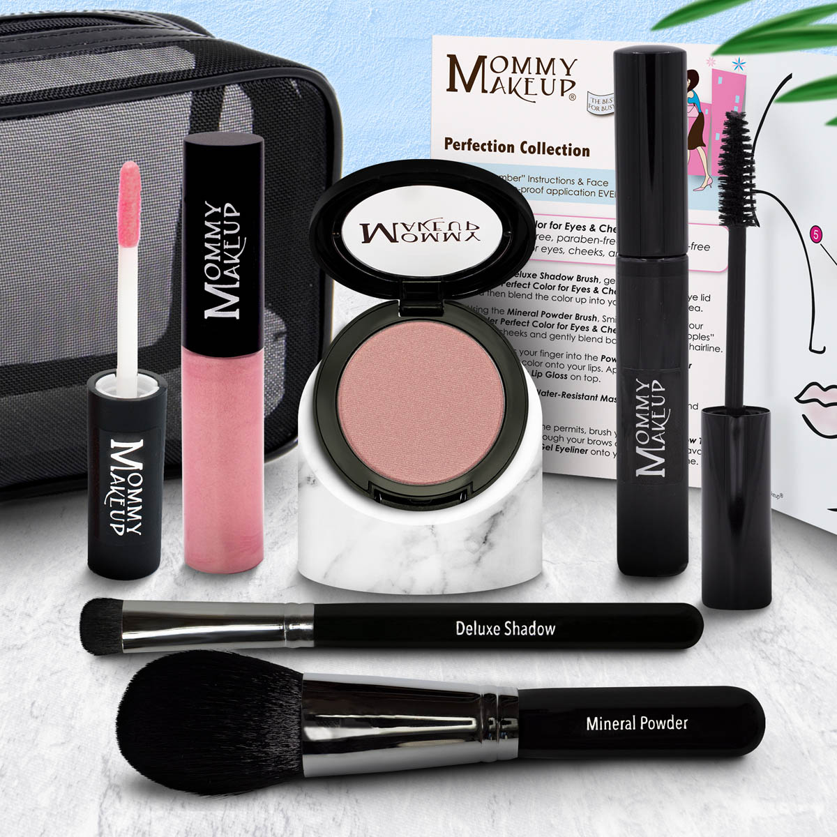 Colección Perfection | Set de maquillaje personalizable, sin talco ni silicona: elige tus propios tonos
