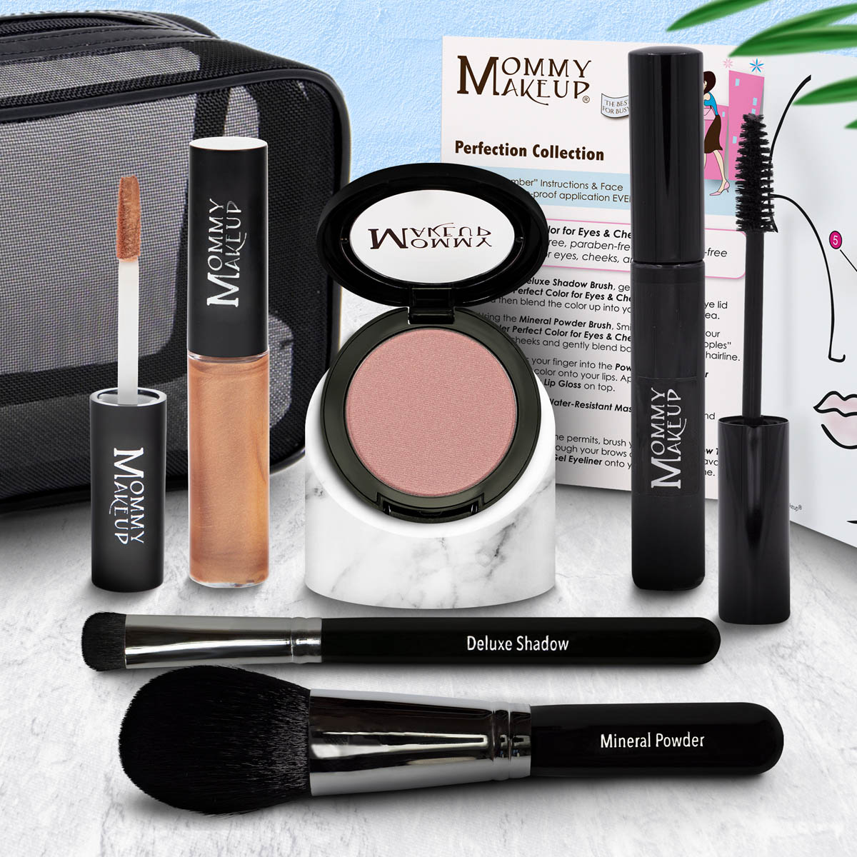 Colección Perfection | Set de maquillaje personalizable, sin talco ni silicona: elige tus propios tonos
