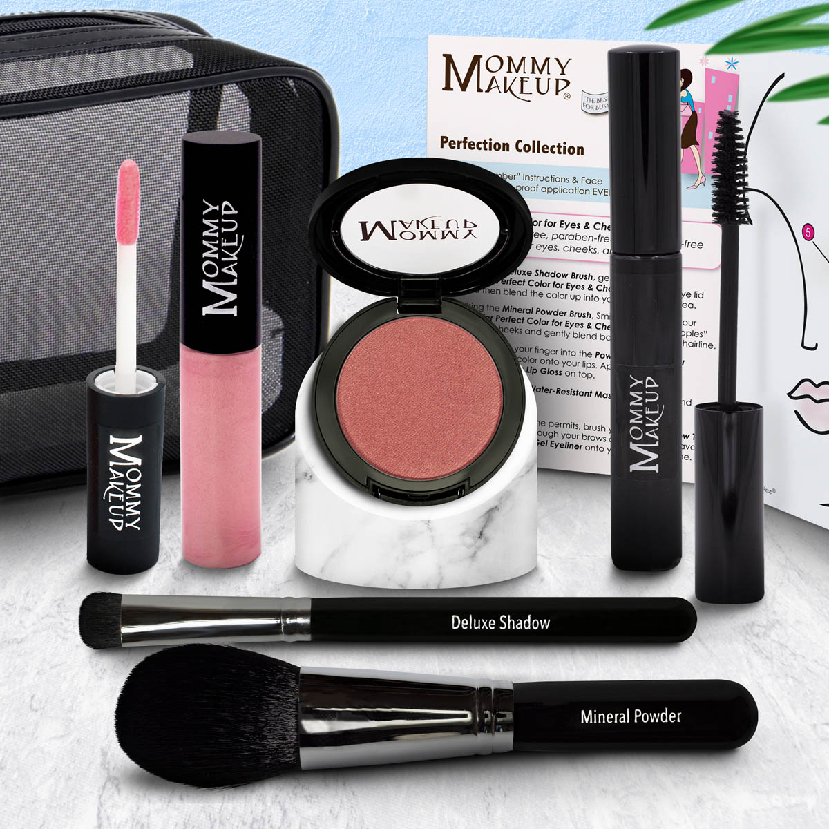 Colección Perfection | Set de maquillaje personalizable, sin talco ni silicona: elige tus propios tonos