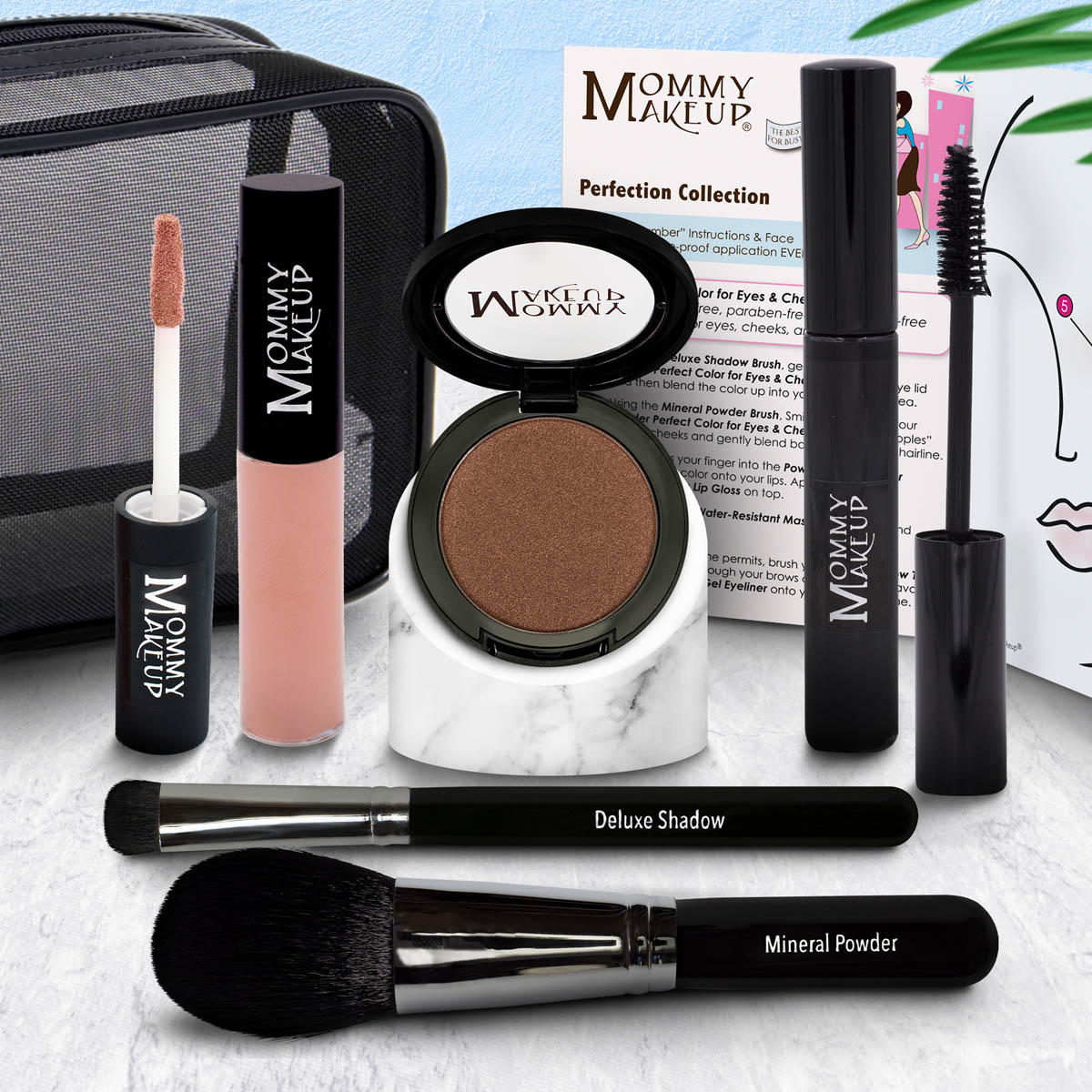 Colección Perfection | Set de maquillaje personalizable, sin talco ni silicona: elige tus propios tonos