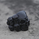 Phantom Stainless Steel Skull Ring