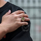 Pisces Stainless Steel Ring