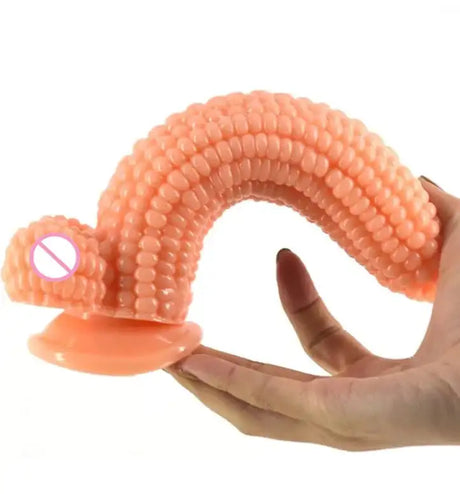 Corn-Style Realistic Masturbator and Anal Plug - Lootquake