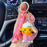 "Pokemon Action Figure Keychain - Pikachu, Charmander, Snorlax, Squirtle