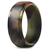 Polished Step-Edge Silicone Ring