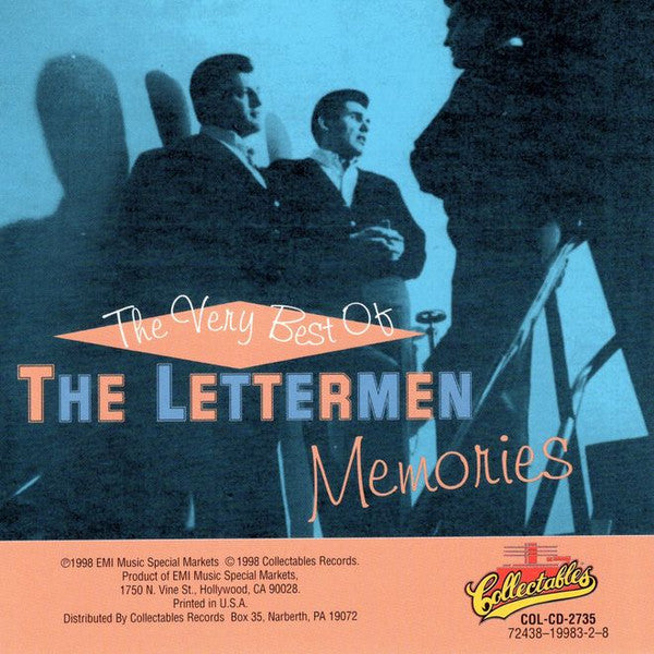 The Very Best Of The Lettermen - Memories (CD) | Excellent+ (EX+) Near Mint- (NM-)