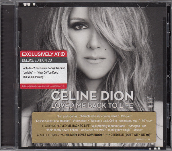 Loved Me Back To Life (CD) | Excellent (EX) Excellent (EX)