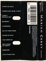 Mariah Carey *CASSETTE* | Near Mint (NM) Near Mint (NM)