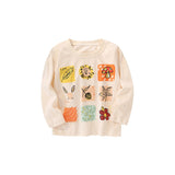 Baby Girl Print Pattern Thin Style Autumn New Style Shirt