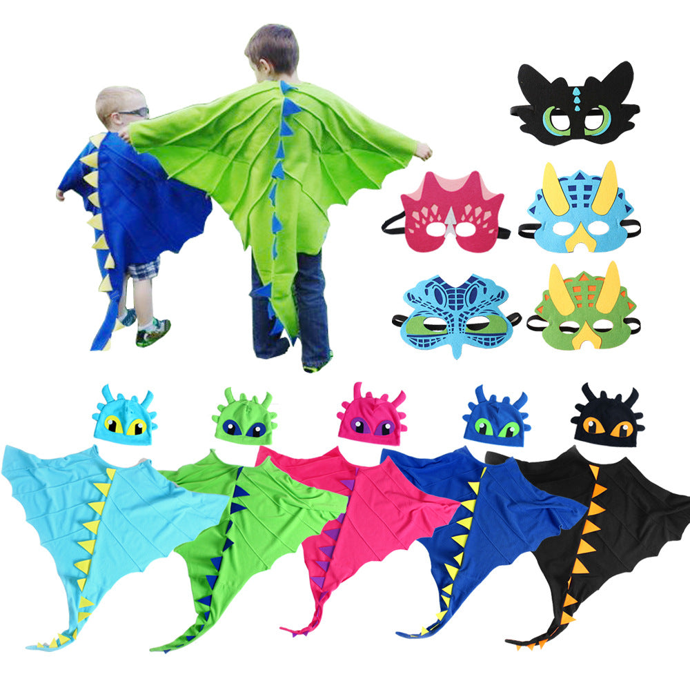 Dinosaur Cloak Costume Set