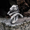 Punk Ferocious Tiger Stainless Steel Animal Ring