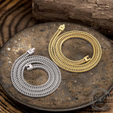 Punk Keel Chain Jewelry Buckle Stainless Steel Necklace